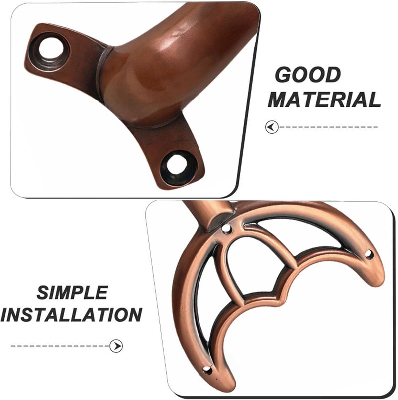 GHYTRIGEN 5 Pcs 52’’Ceiling Fan Blades Arms Replacement,Ceiling Fan Blades Arms Replacement Parts Mounting Bracket Kit for Replacing The Worn Fan Blades,Keep The Balance and Good Performance (Copper) - Image 4
